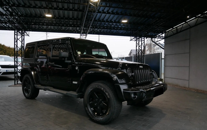 Jeep Wrangler cena 124894 przebieg: 66000, rok produkcji 2015 z Miłakowo małe 529